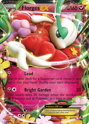 Florges EX - 67/119 - Ultra Rare