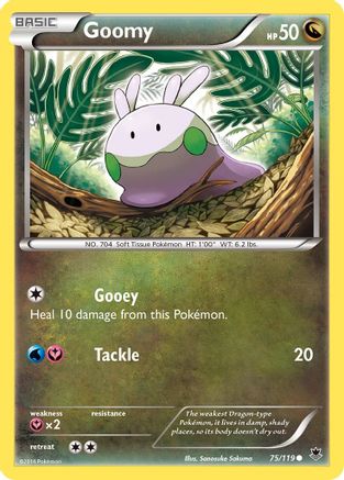 Goomy - 75/119 - Common - Reverse Holo