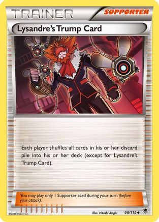 Lysandre's Trump Card - 99/119 - Uncommon