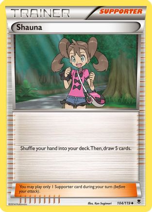 Shauna - 104/119 - Uncommon - Reverse Holo