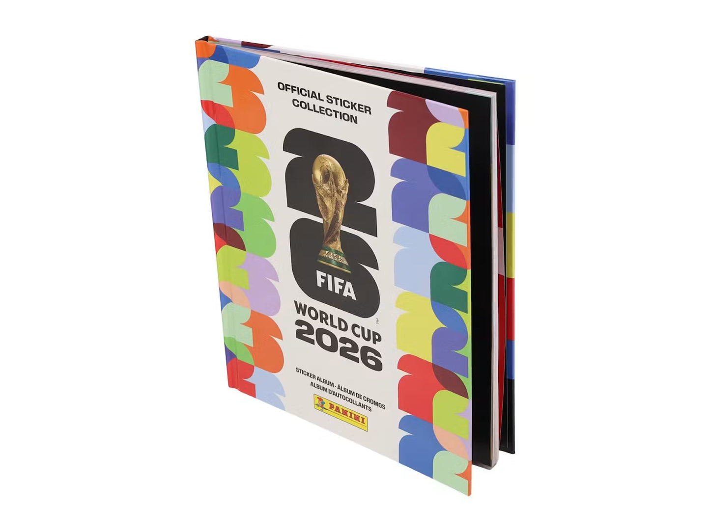 2026 Panini FIFA World Cup Soccer Sticker Hard Cover Album