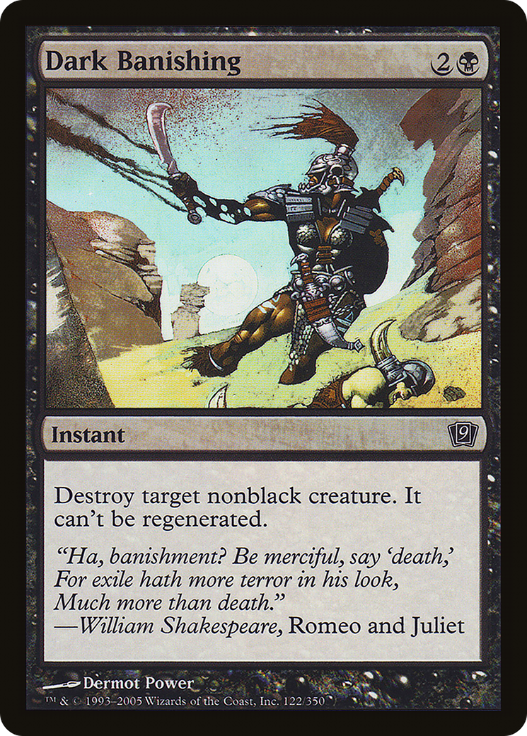 Dark Banishing (9ED-122)  Foil