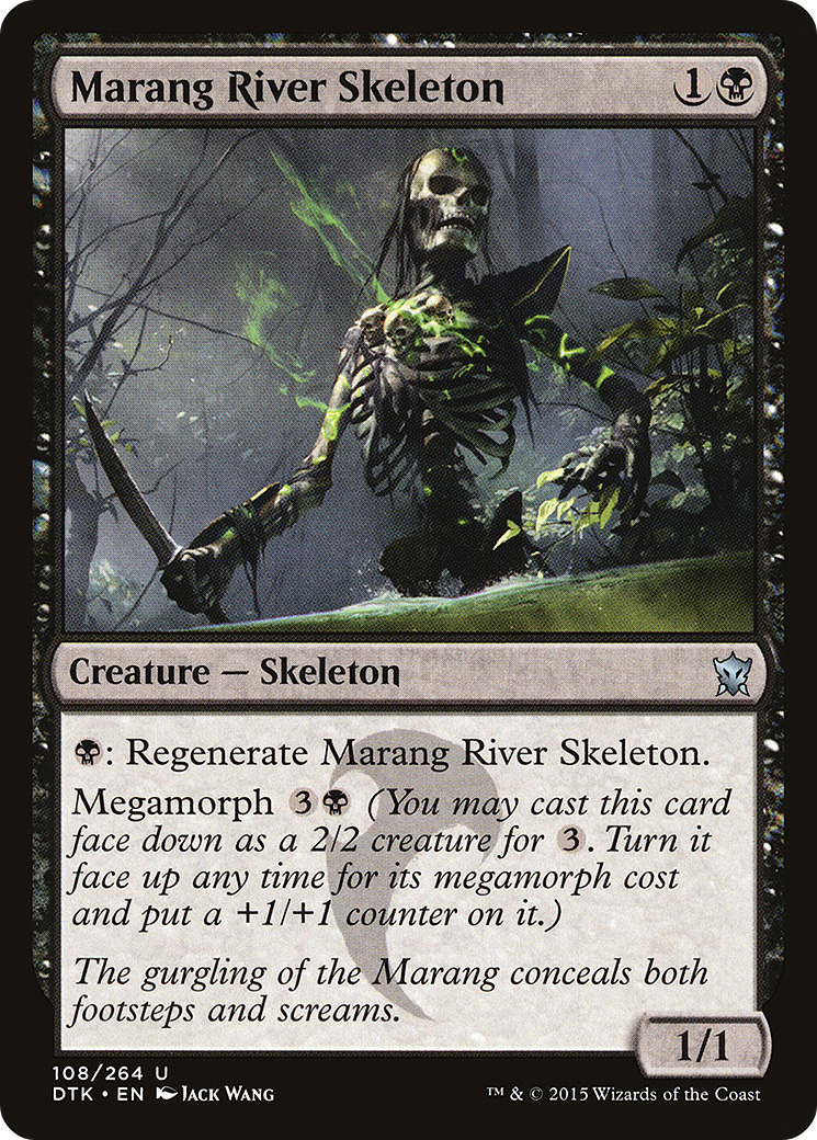 Marang River Skeleton (DTK-108)  Foil