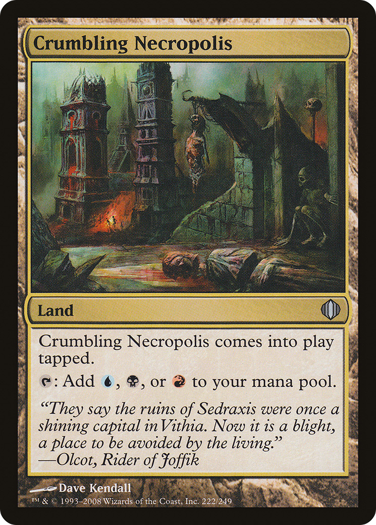 Crumbling Necropolis (ALA-222)  Foil