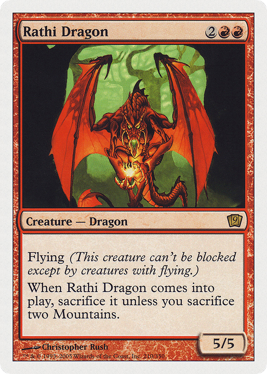 Rathi Dragon  Foil