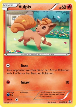 Vulpix - 20/160 - Common