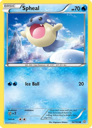 Spheal (46) - 46/160 - Common
