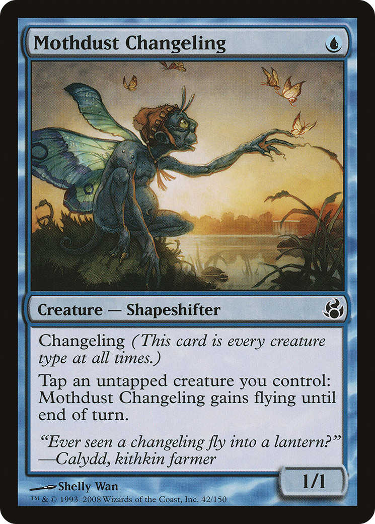 Mothdust Changeling (MOR-042)  Foil