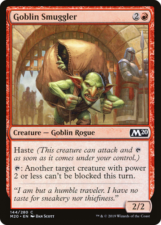 Goblin Smuggler (M20-144)  Foil