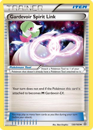 Gardevoir Spirit Link - 130/160 - Uncommon - Reverse Holo