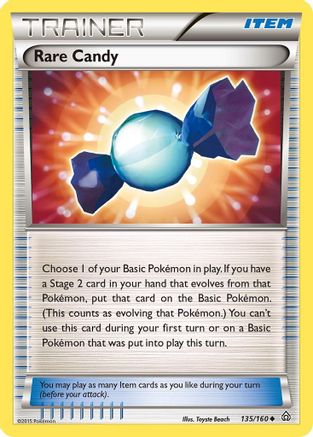 Rare Candy - 135/160 - Uncommon - Reverse Holo