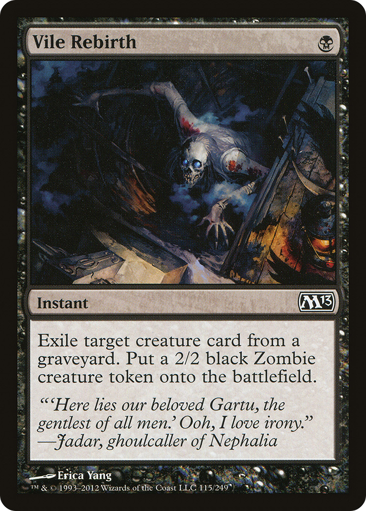 Vile Rebirth (M13-115)  Foil
