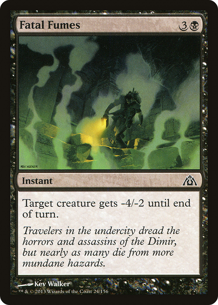 Fatal Fumes (DGM-024)  Foil