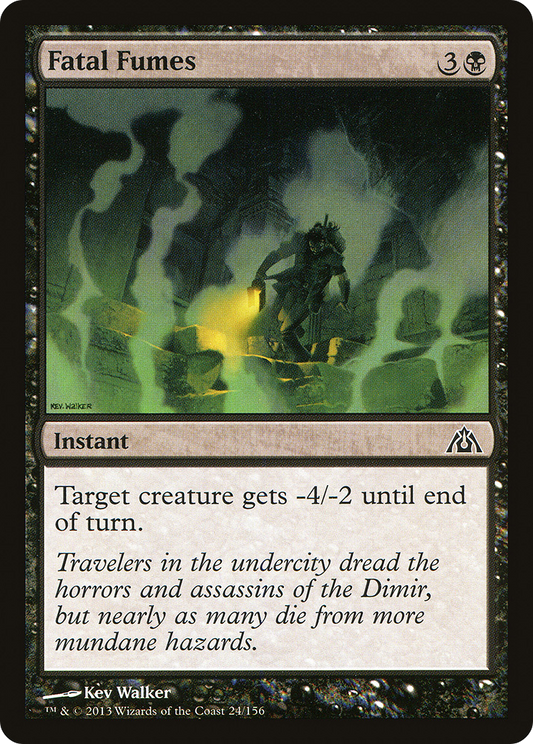 Fatal Fumes (DGM-024)  Foil