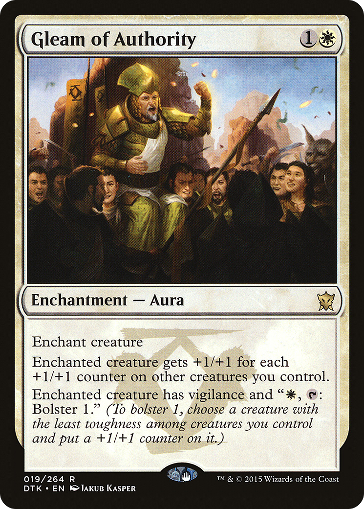 Gleam of Authority (DTK-019)
