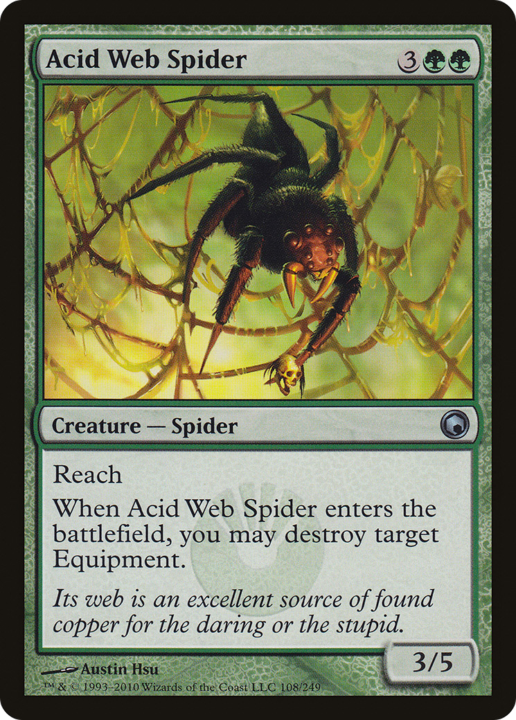 Acid Web Spider (SOM-108)  Foil