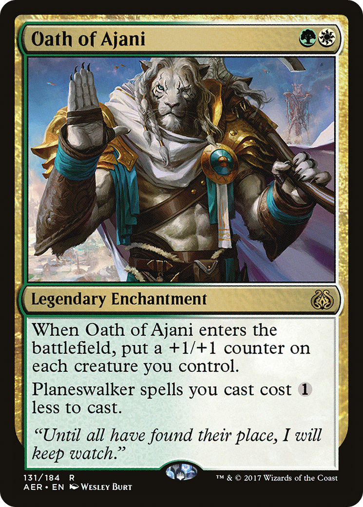 Oath of Ajani (AER-131)  Foil