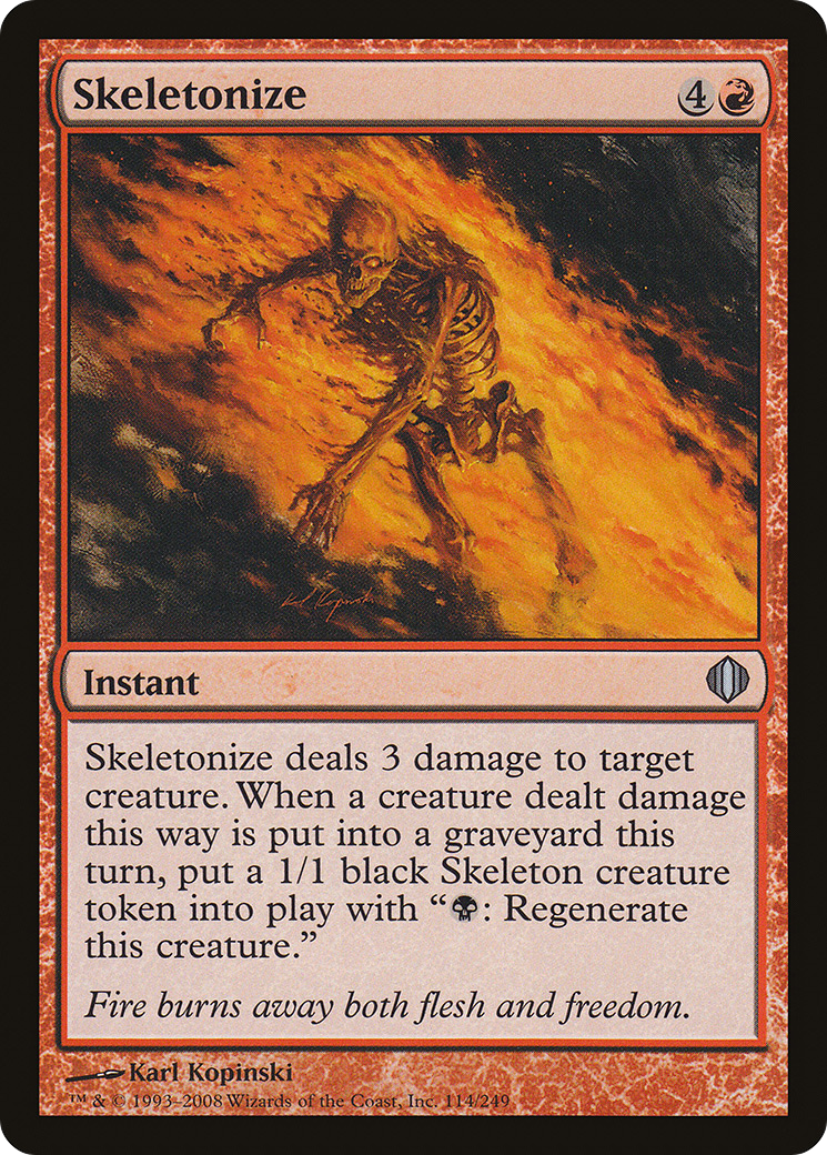 Skeletonize (ALA-114)  Foil
