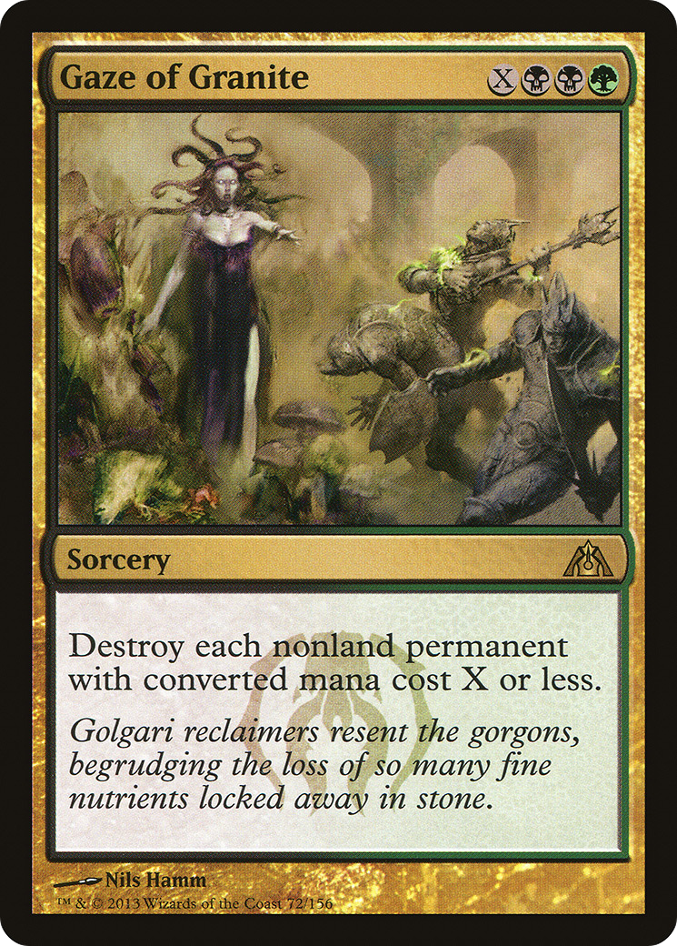 Gaze of Granite (DGM-072)  Foil