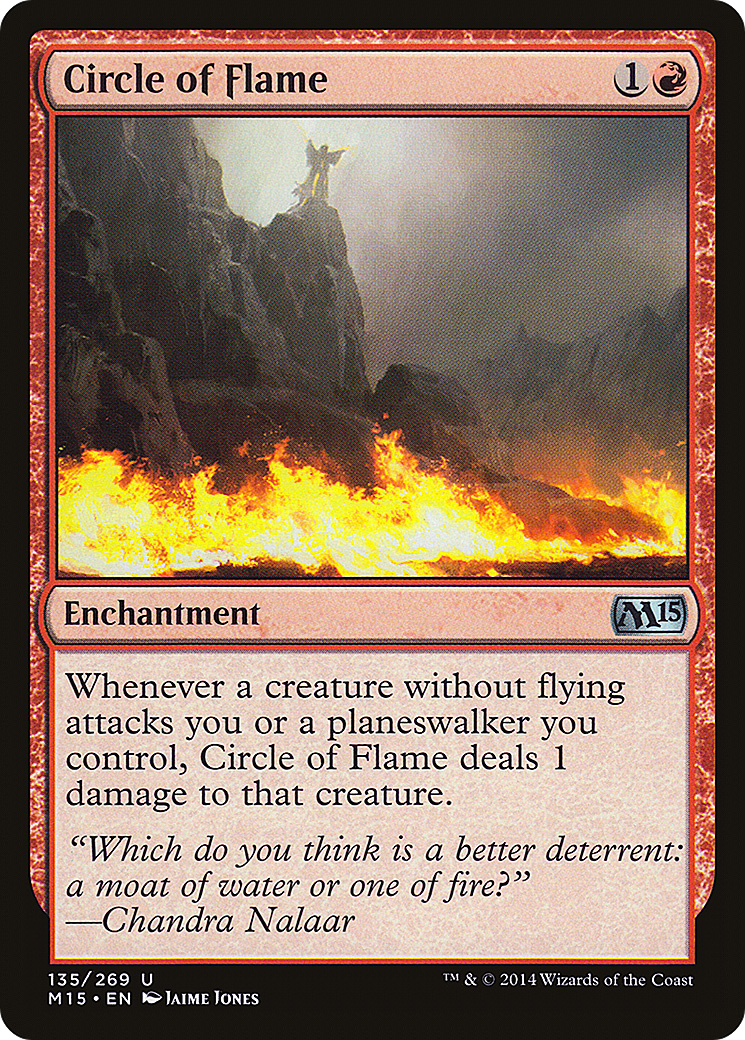 Circle of Flame (M15-135)  Foil