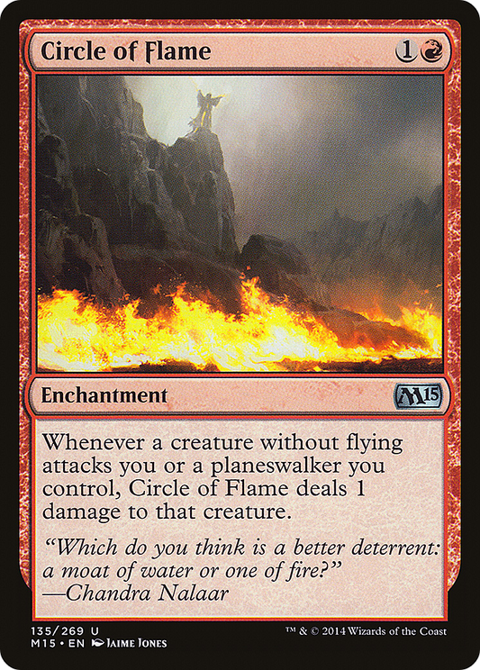 Circle of Flame (M15-135)  Foil