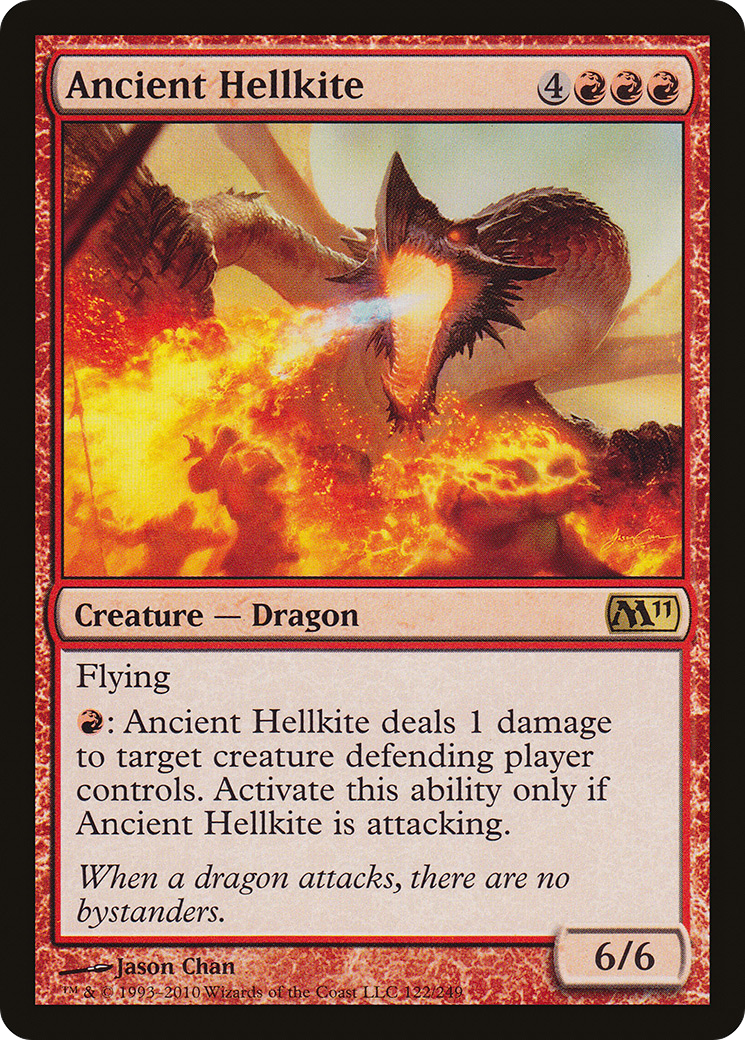 Ancient Hellkite (M11-122)  Foil