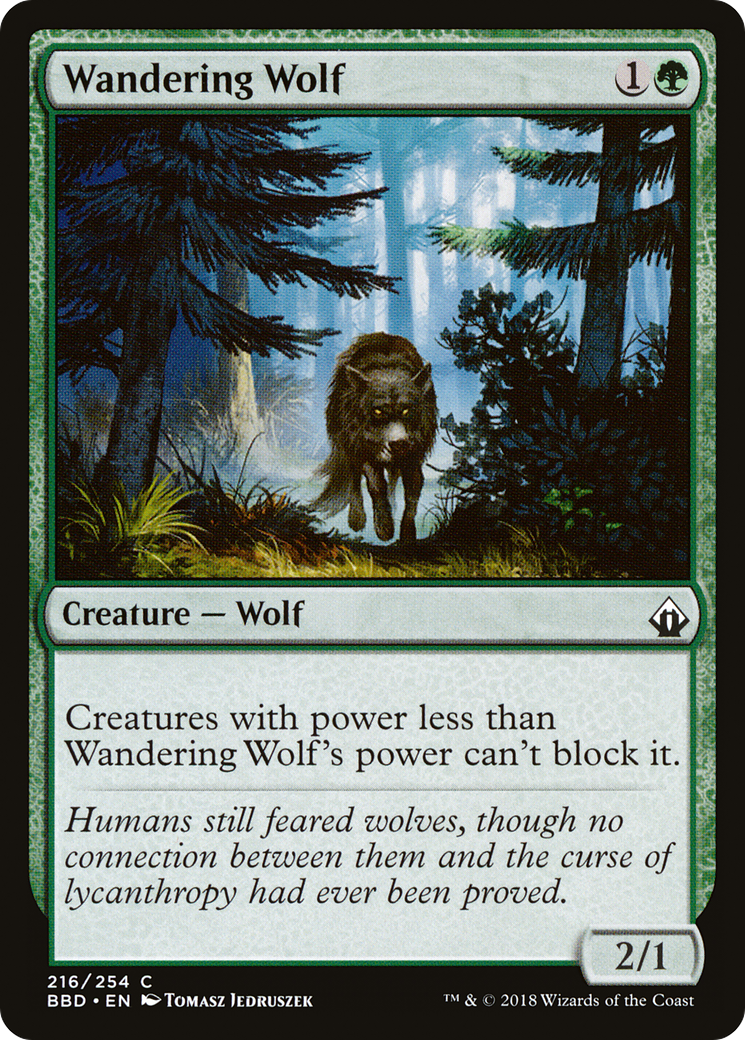 Wandering Wolf (BBD-216)  Foil
