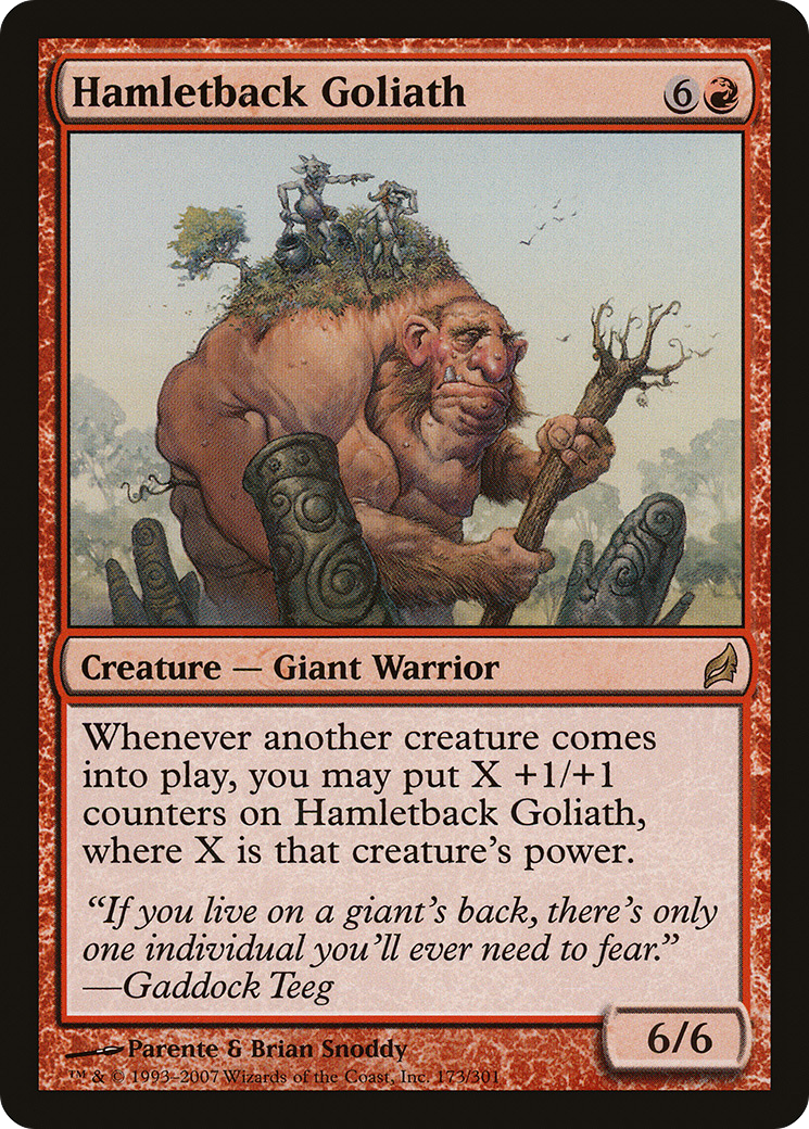 Hamletback Goliath (LRW-173)  Foil