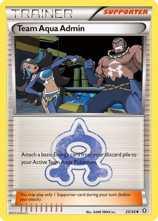 Team Aqua Admin - 25/34 - Uncommon