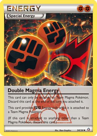 Double Magma Energy - 34/34 - Uncommon