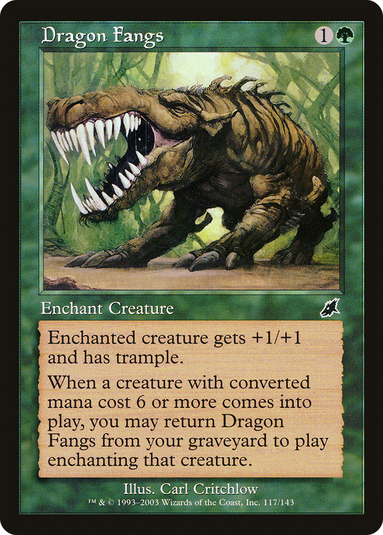 Dragon Fangs (SCG-117)  Foil