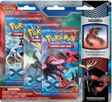 XY Collector Pin 3 Pack Blisters [Yveltal]