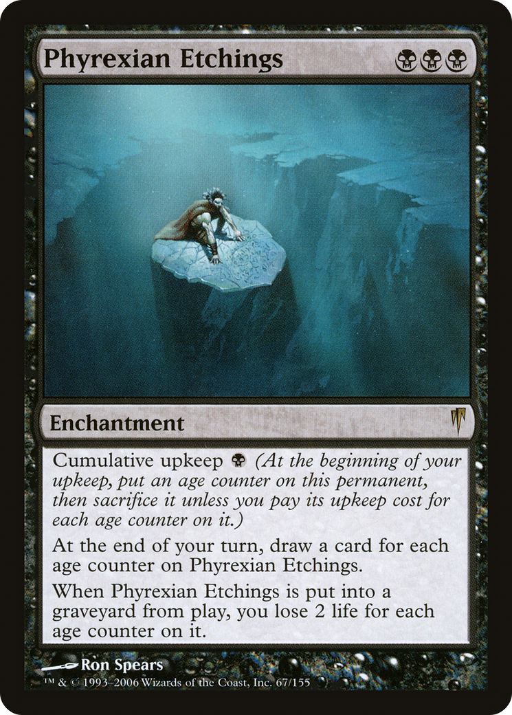 Phyrexian Etchings (CSP-067)  Foil