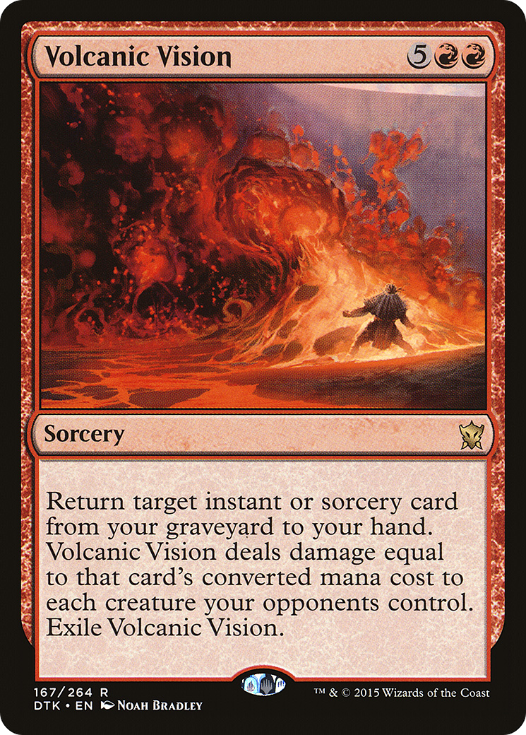 Volcanic Vision (DTK-167)  Foil
