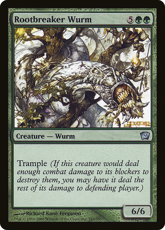 Rootbreaker Wurm (9ED-267)  Foil