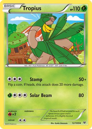 Tropius - 12/108 - Uncommon