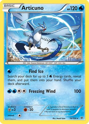 Articuno (16) - 16/108 - Rare