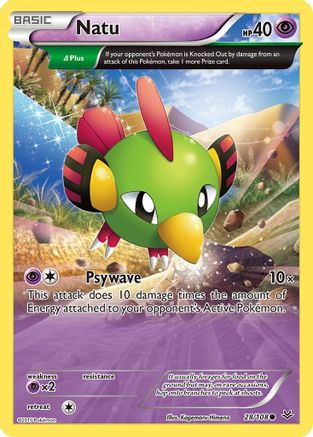 Natu (28 Delta) - 28/108 - Common - Reverse Holo