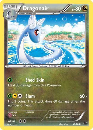 Dragonair - 50/108 - Uncommon - Reverse Holo