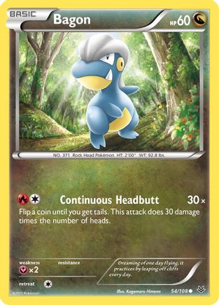 Bagon (54) - 54/108 - Common - Reverse Holo