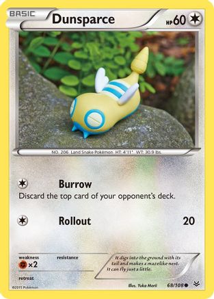 Dunsparce - 68/108 - Common - Reverse Holo