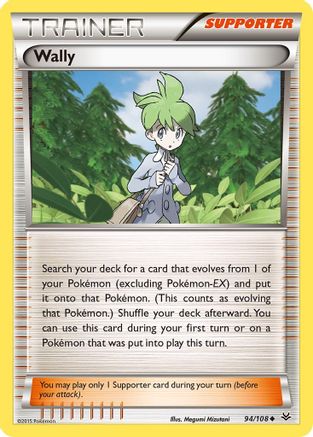 Wally - 94/108 - Uncommon - Reverse Holo