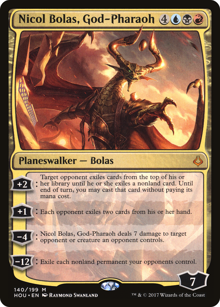 Nicol Bolas, God-Pharaoh (HOU-140)