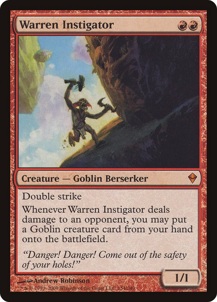 Warren Instigator (ZEN-154)  Foil
