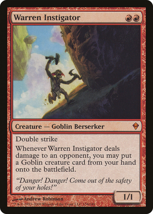 Warren Instigator (ZEN-154)  Foil