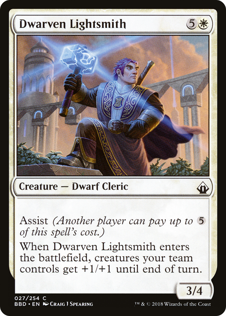 Dwarven Lightsmith (BBD-027)  Foil