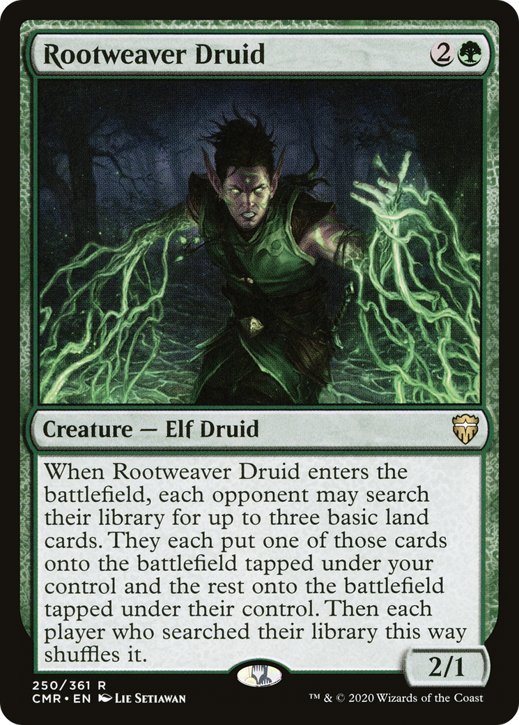 Rootweaver Druid (CMR-250)  Foil