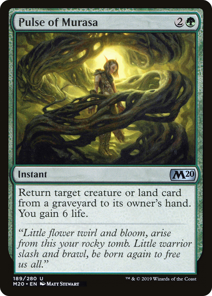 Pulse of Murasa (M20-189)  Foil