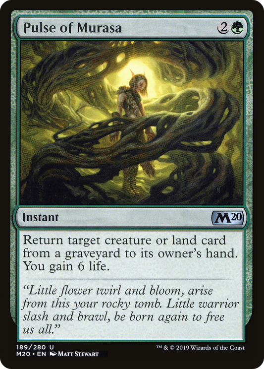 Pulse of Murasa (M20-189)  Foil