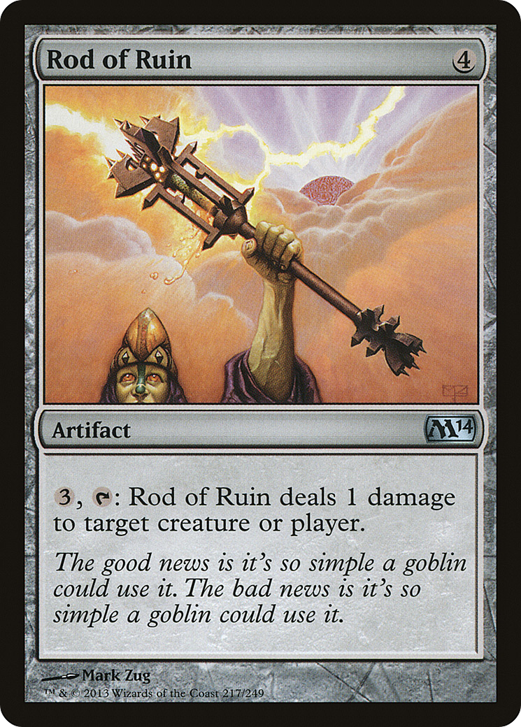 Rod of Ruin (M14-217)  Foil